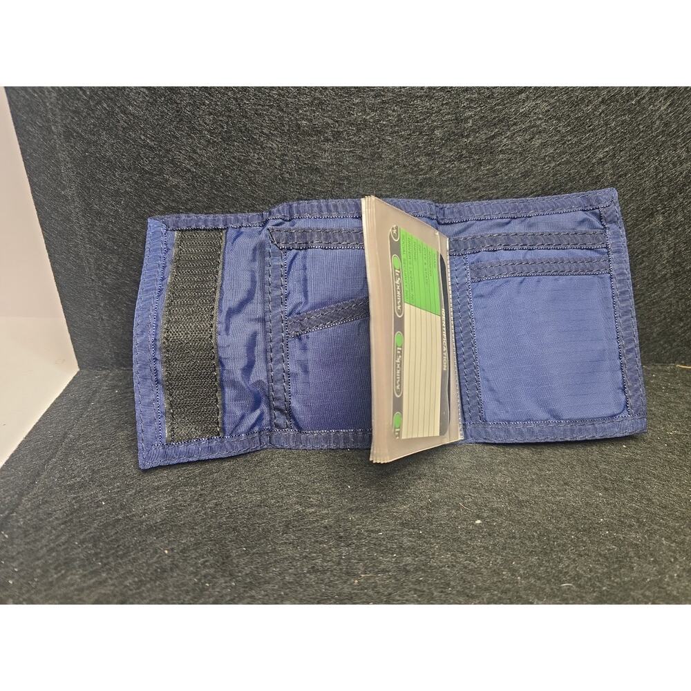 LeSportSac Navy Blue Tri-Fold Wallet Credit Card Folding Solid - Picture 5 of 6